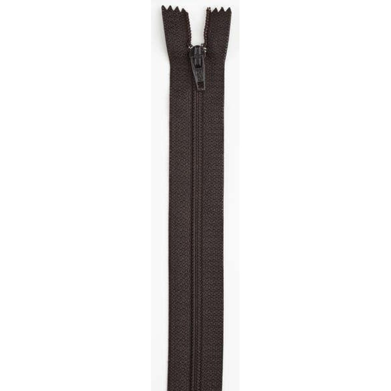 All-Purpose Polyester Coil Zipper 14in Cloister Brown – F7214-056B
