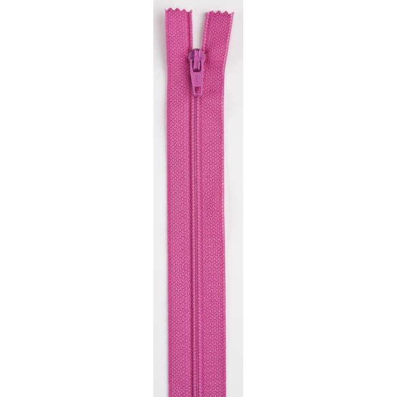 All-Purpose Polyester Coil Zipper 14in Dark Rose – F7214-032B