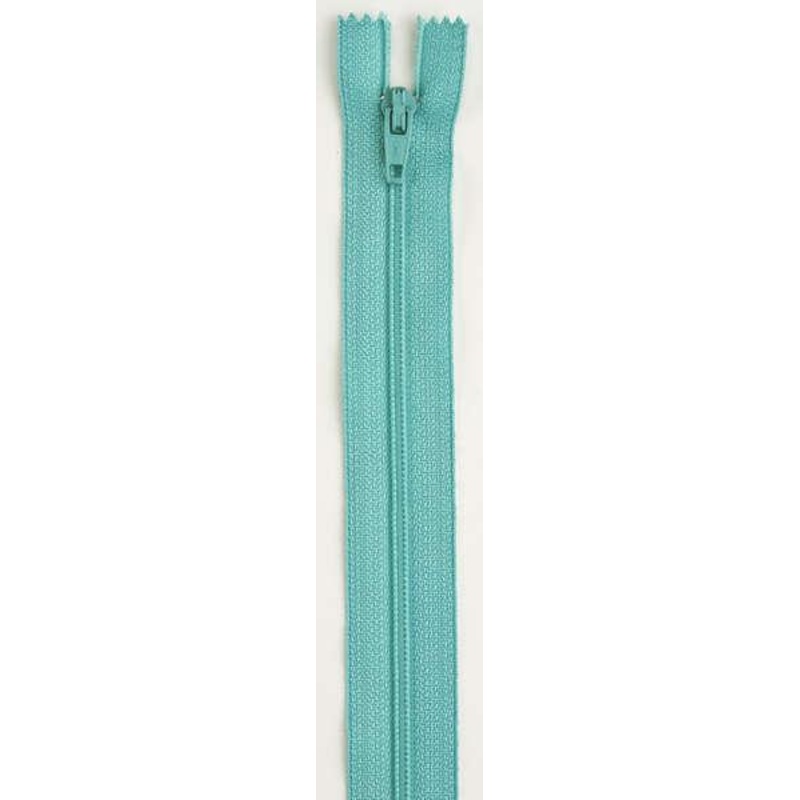 All-Purpose Polyester Coil Zipper 14in Dark Turquoise – F7214-123