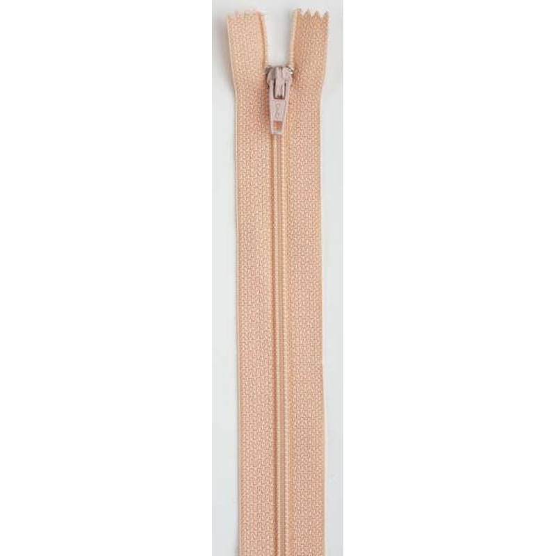 All-Purpose Polyester Coil Zipper 16in Peach – F7216-161