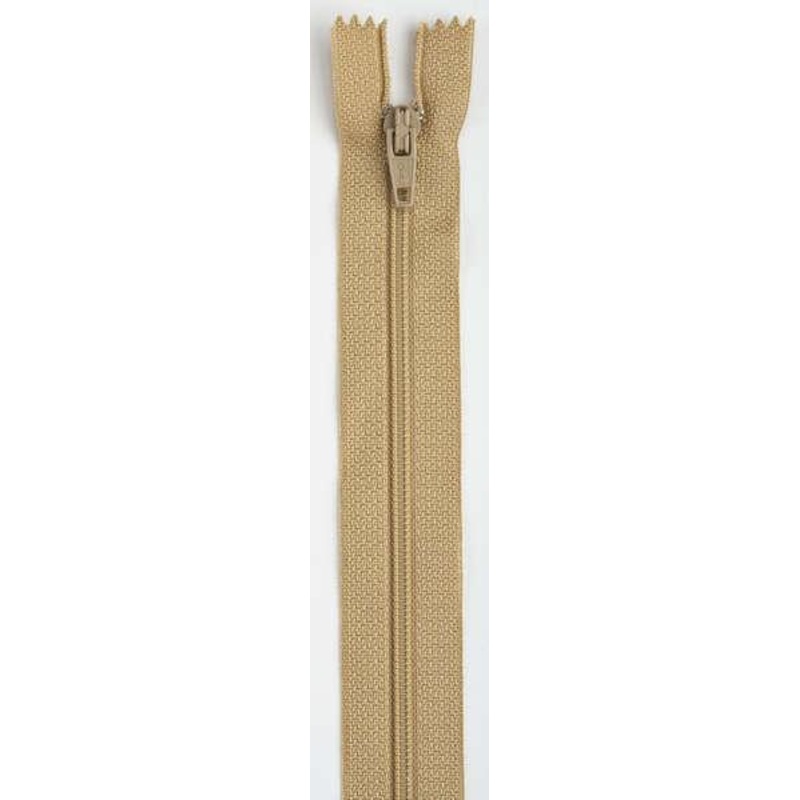 All-Purpose Polyester Coil Zipper 22in Camel – F7222-309A