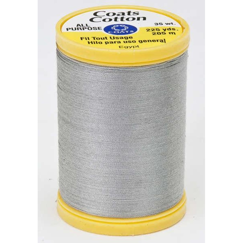 Coats Cotton Sewing Thread 225yds Nugrey – S9700450