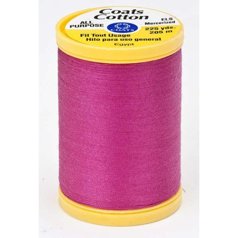 Coats Cotton Sewing Thread 225yds Red Rose – S9703040