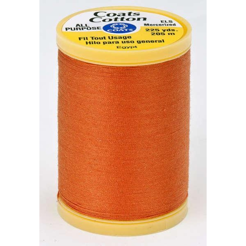Coats Cotton Sewing Thread 225yds Tango – S9707650