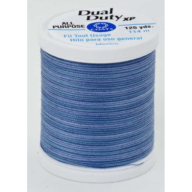 Coats Dual Duty XP Polyester Thread 125yds Blue Clouds – S9009343