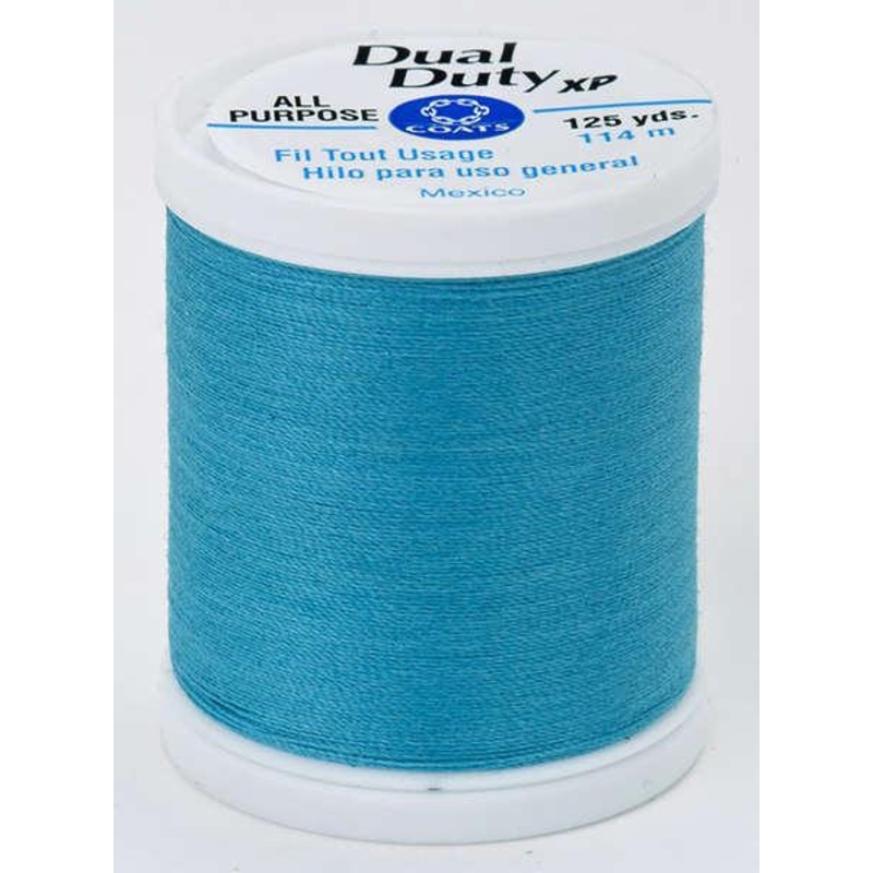 Coats Dual Duty XP Polyester Thread 125yds Bright Parakeet – S9009255