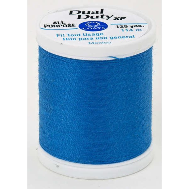 Coats Dual Duty XP Polyester Thread 125yds Bright Sapphire – S9009245