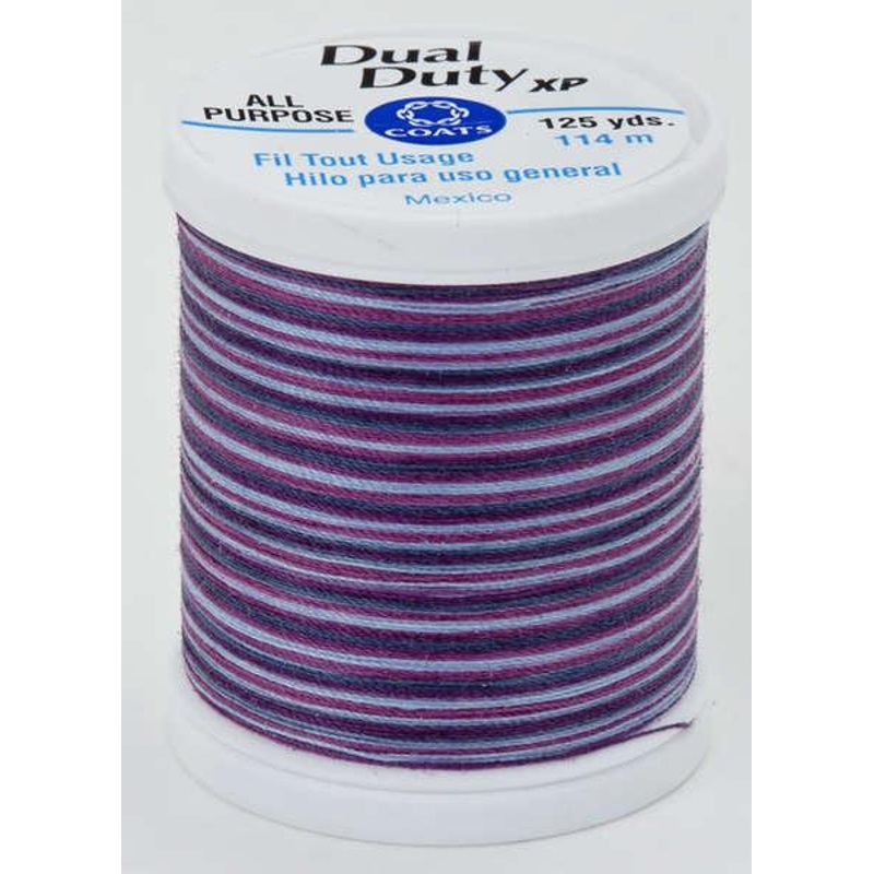 Coats Dual Duty XP Polyester Thread 125yds Plum Berries – S9009336