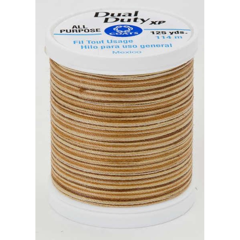 Coats Dual Duty XP Polyester Thread 125yds Sandstone – S9009375