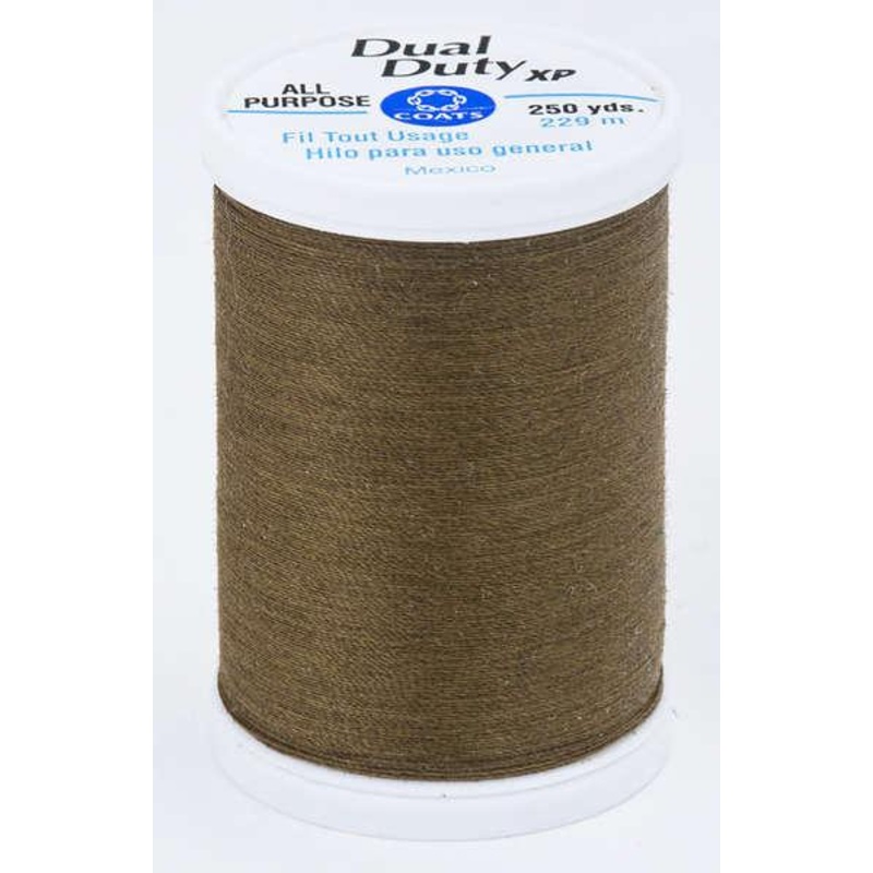Coats Dual Duty XP Polyester Thread 250yds Army Drab – S9106970