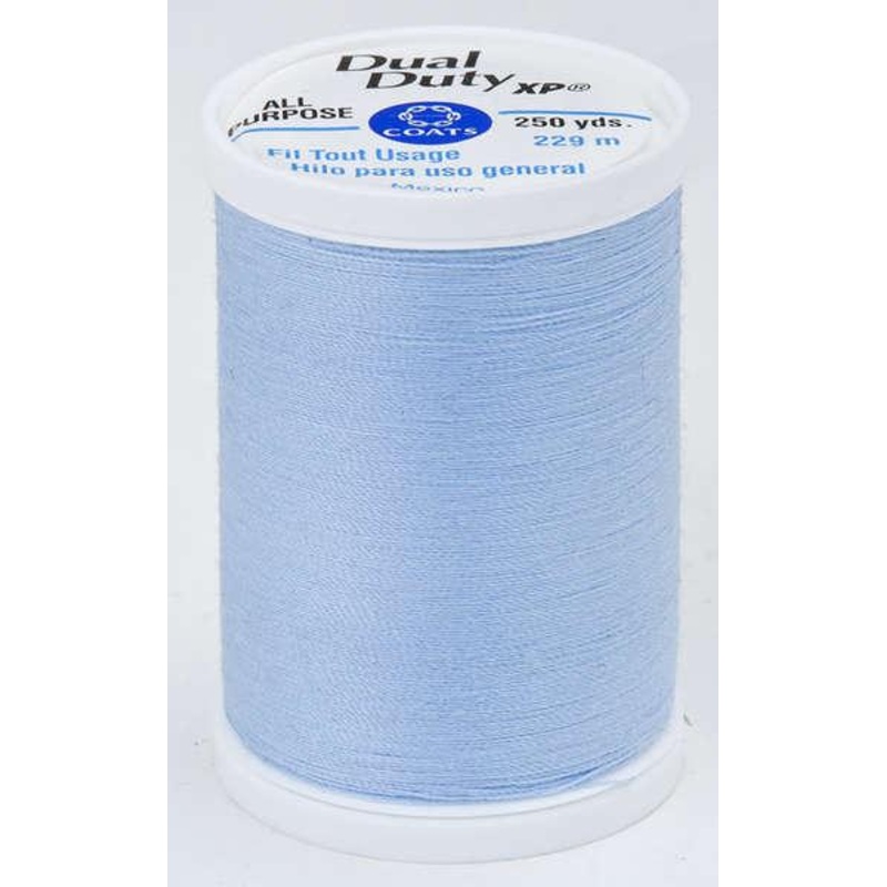 Coats Dual Duty XP Polyester Thread 250yds Baby Blue – S9104350