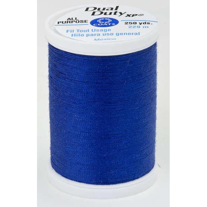 Coats Dual Duty XP Polyester Thread 250yds Blue Robin – S9104280