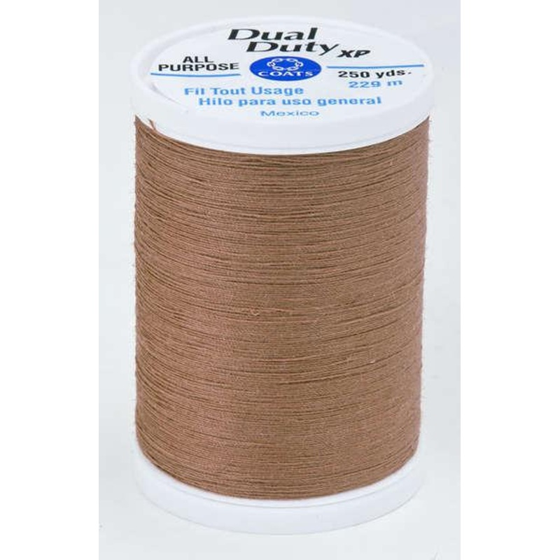 Coats Dual Duty XP Polyester Thread 250yds Brown Sugar – S9108730