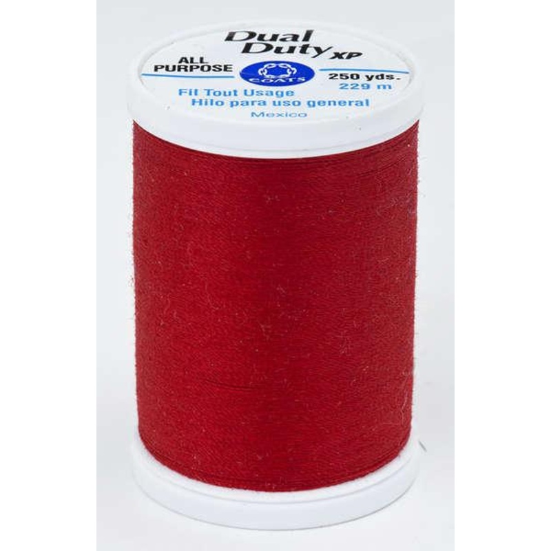 Coats Dual Duty XP Polyester Thread 250yds Candy Apple – S9102300
