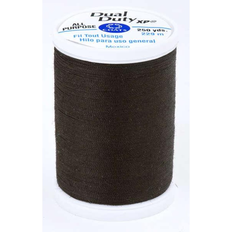 Coats Dual Duty XP Polyester Thread 250yds Cloister Brown – S9108980
