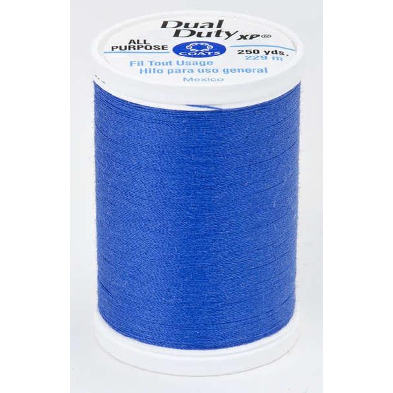 Coats Dual Duty XP Polyester Thread 250yds Crayon Blue – S9104160