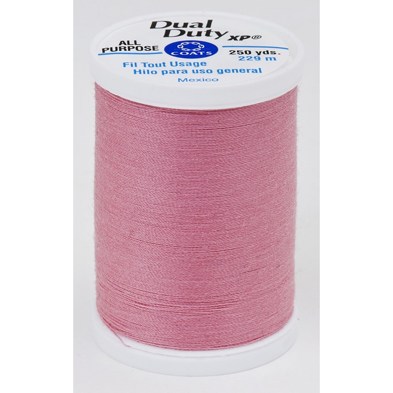 Coats Dual Duty XP Polyester Thread 250yds Dark Old Rose –