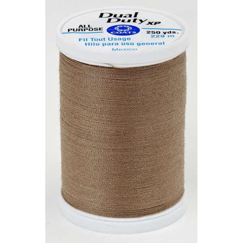 Coats Dual Duty XP Polyester Thread 250yds Driftwood – S9108630