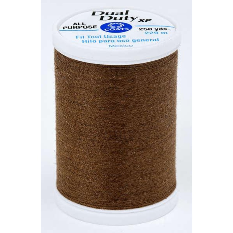 Coats Dual Duty XP Polyester Thread 250yds Espresso – S9108390