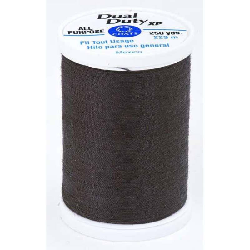 Coats Dual Duty XP Polyester Thread 250yds French Roast – S9108970