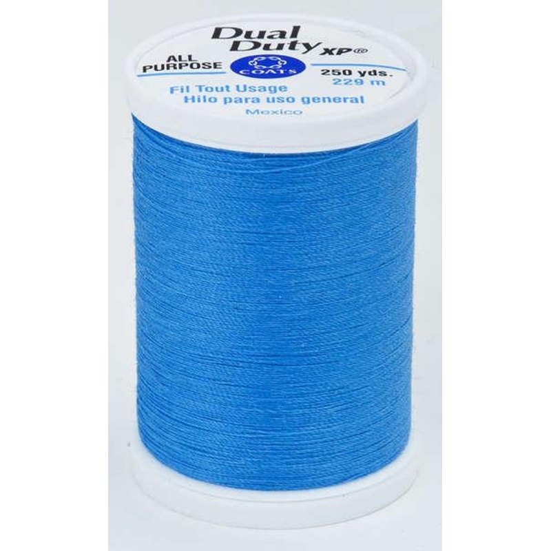 Coats Dual Duty XP Polyester Thread 250yds Hummingbird Blue – S9105130