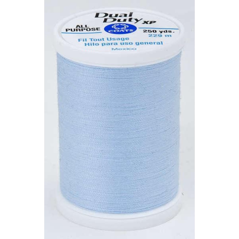 Coats Dual Duty XP Polyester Thread 250yds Icy Blue – S9104310
