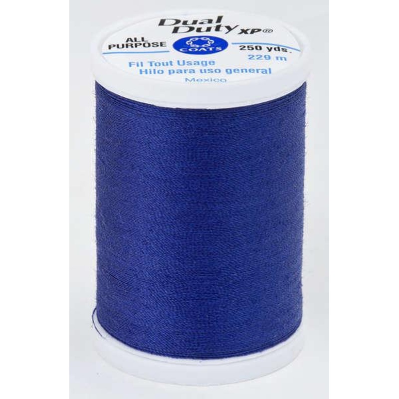 Coats Dual Duty XP Polyester Thread 250yds Indigo – S9104290