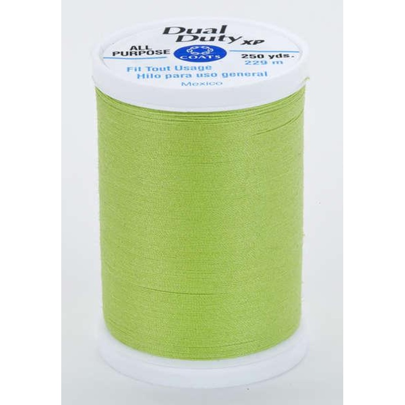 Coats Dual Duty XP Polyester Thread 250yds Kiwi – S9106270