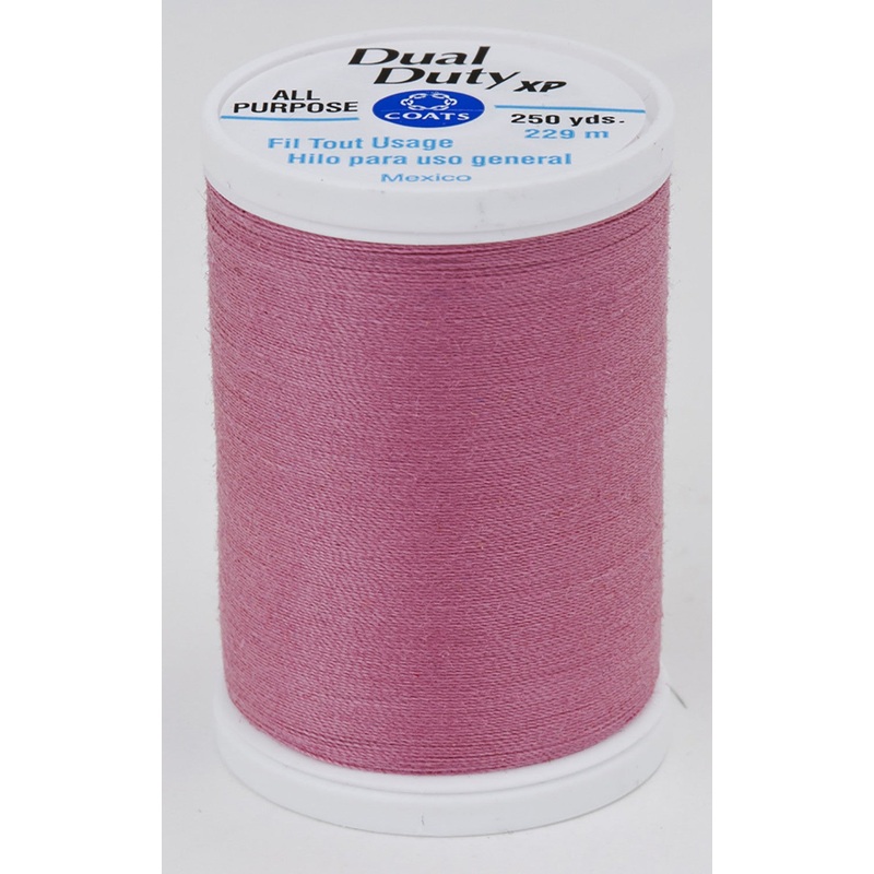 Coats Dual Duty XP Polyester Thread 250yds Laurel Rose –