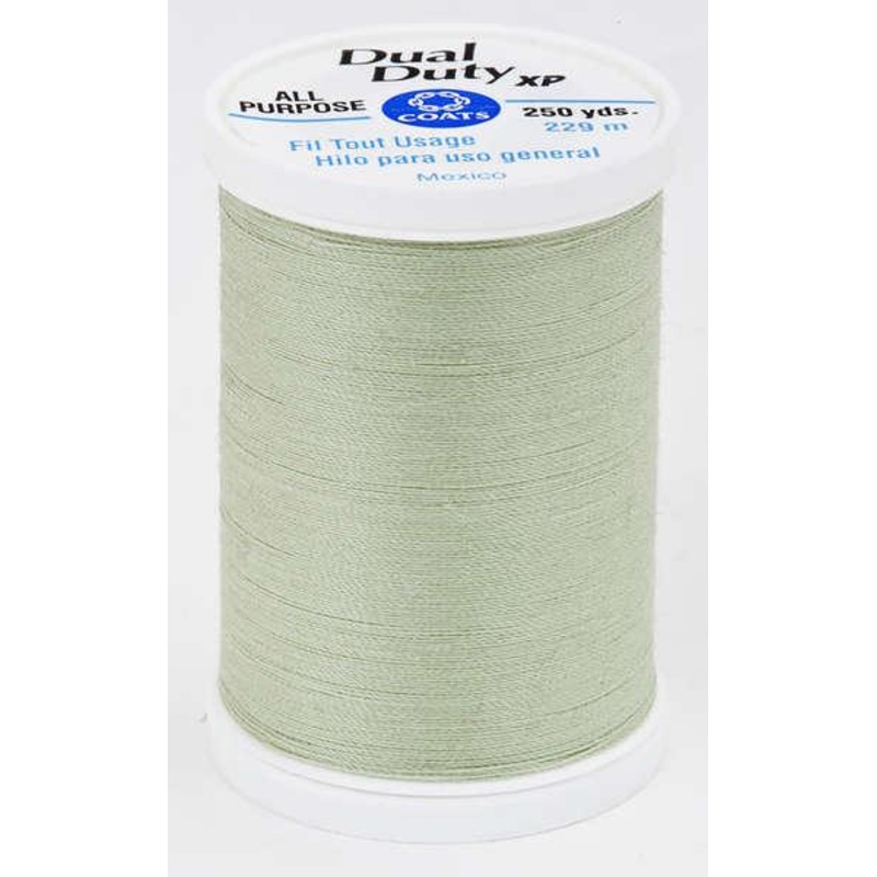 Coats Dual Duty XP Polyester Thread 250yds Light Green Linen – S9106160