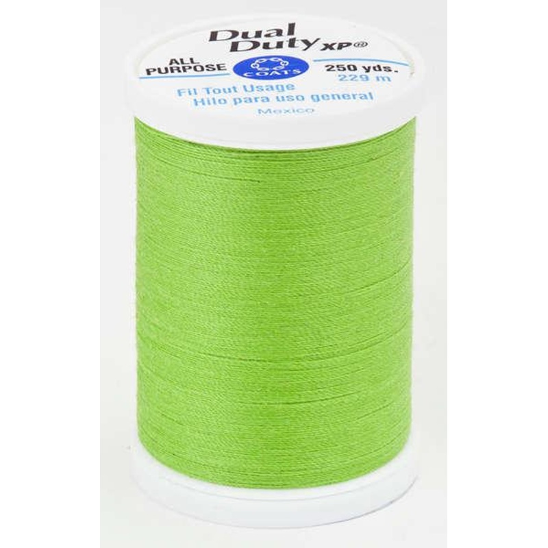 Coats Dual Duty XP Polyester Thread 250yds Lime – S9106840