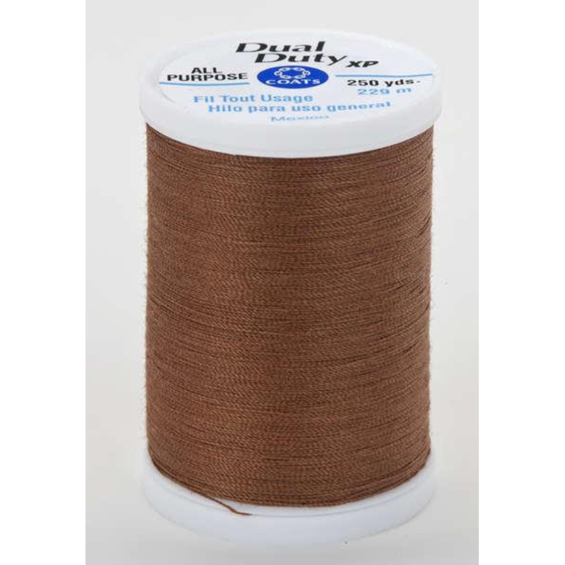 Coats Dual Duty XP Polyester Thread 250yds London Tan – S9108770