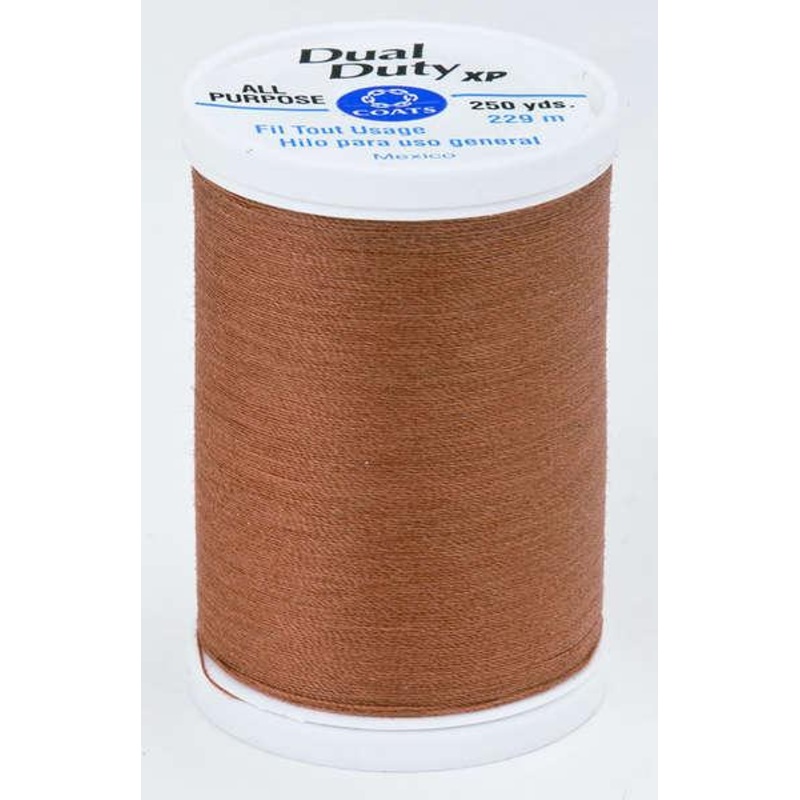 Coats Dual Duty XP Polyester Thread 250yds Maple Sugar – S9108750