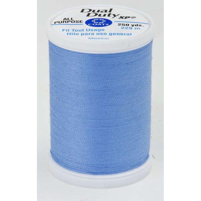 Coats Dual Duty XP Polyester Thread 250yds Medium Blue – S9104370