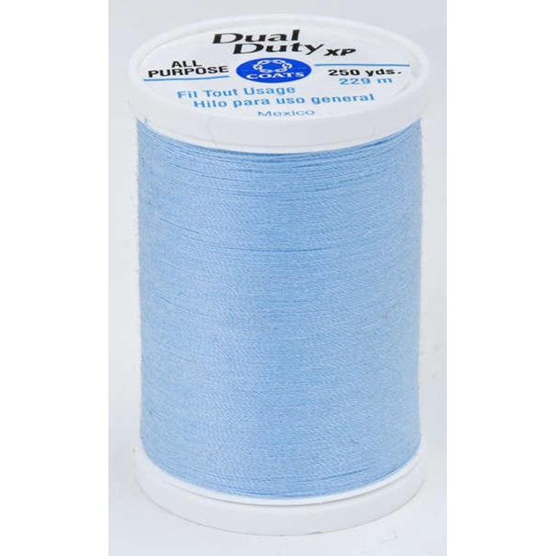 Coats Dual Duty XP Polyester Thread 250yds Miracle Blue – S9104360