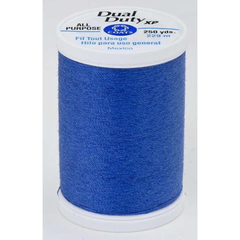 Coats Dual Duty XP Polyester Thread 250yds Monaco Blue – S9104270