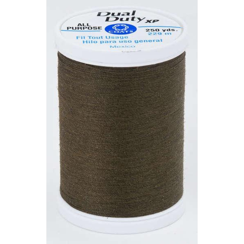 Coats Dual Duty XP Polyester Thread 250yds Olivenite – S9106980