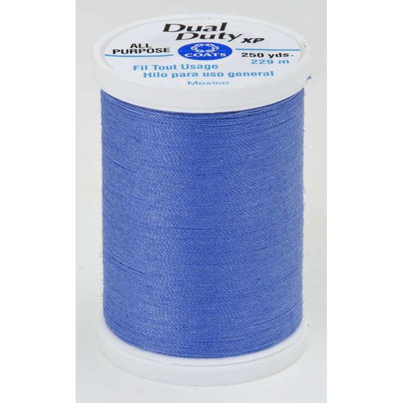 Coats Dual Duty XP Polyester Thread 250yds Periwinkle – S9104250