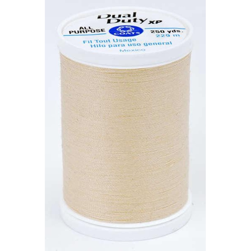 Coats Dual Duty XP Polyester Thread 250yds Pongee – S9107410