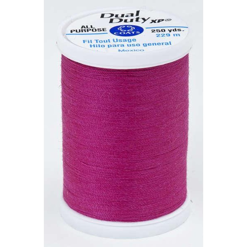 Coats Dual Duty XP Polyester Thread 250yds Red Rose – S9103040