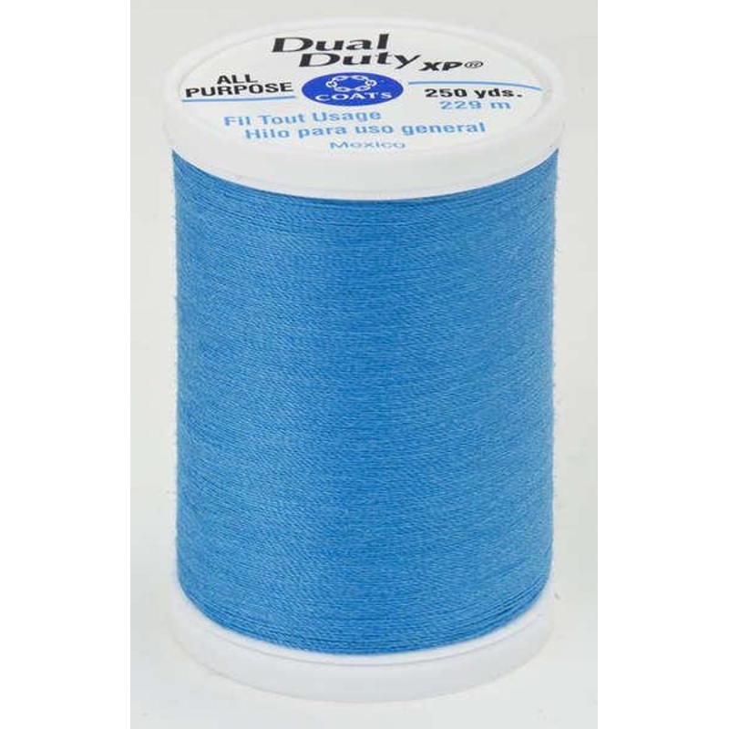 Coats Dual Duty XP Polyester Thread 250yds Rocket Blue – S9105140