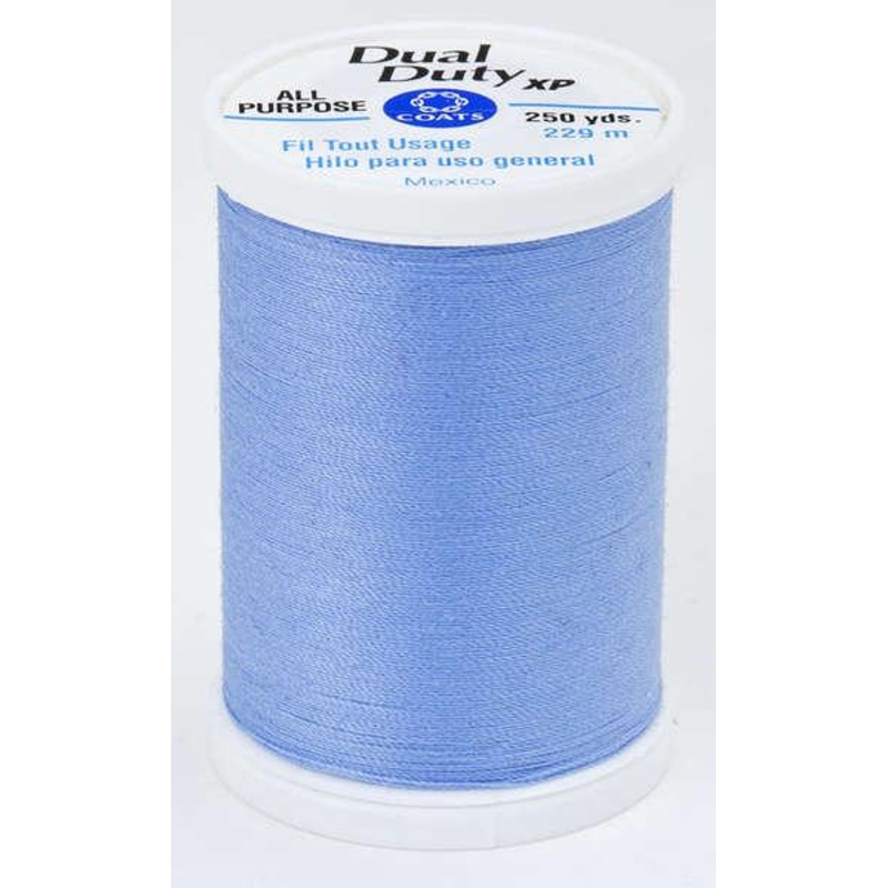 Coats Dual Duty XP Polyester Thread 250yds September Sky – S9104020