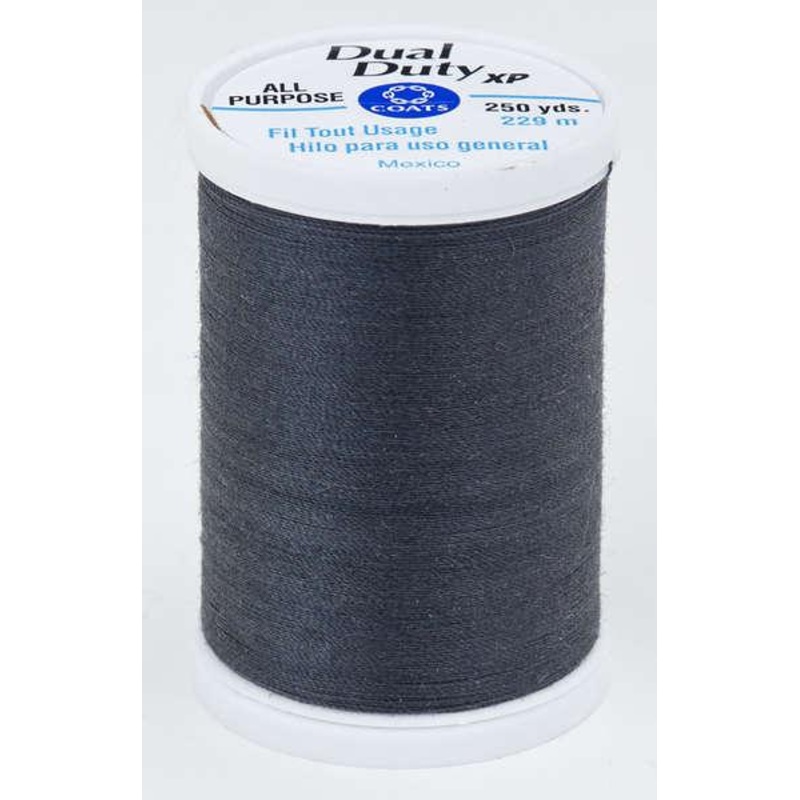 Coats Dual Duty XP Polyester Thread 250yds Sharkskin – S9100780