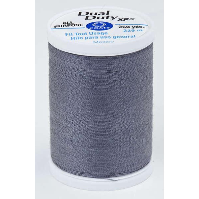 Coats Dual Duty XP Polyester Thread 250yds Slate – S9100620