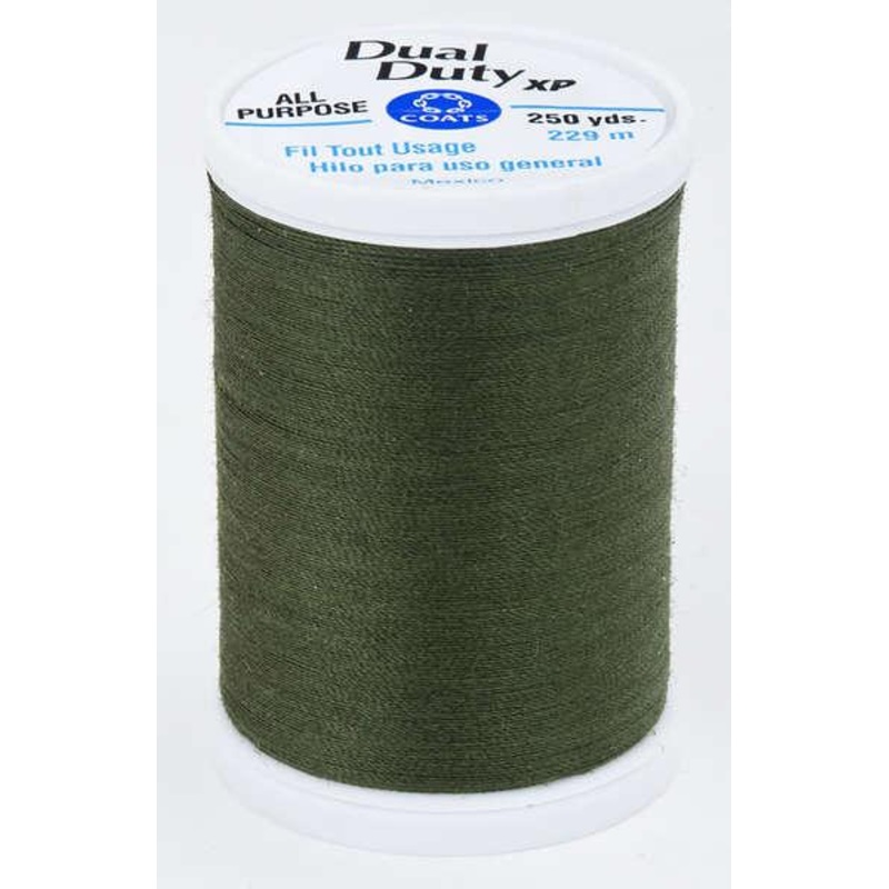 Coats Dual Duty XP Polyester Thread 250yds Spinach – S9106380