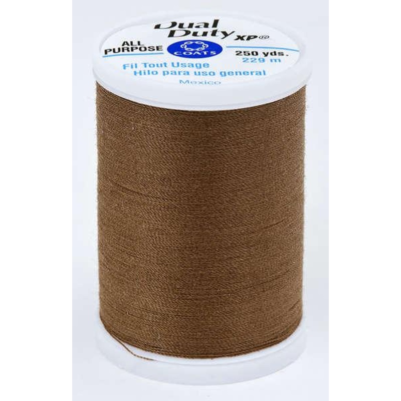 Coats Dual Duty XP Polyester Thread 250yds Summer Brown – S9108360