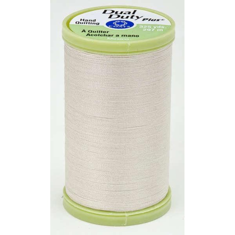 Dual Duty Plus Hand Quilting Thread 325 yds Natural – S960-8010