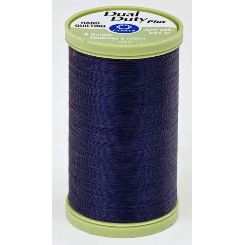 Dual Duty Plus Hand Quilting Thread 325 yds Navy – S960-4900