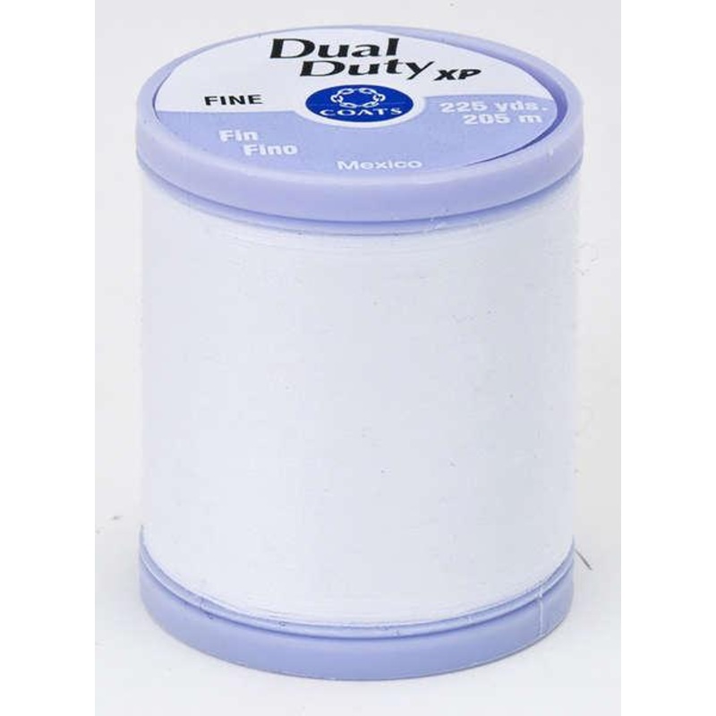Dual Duty XP Fine Thread size 60 225 yds White – S9400100
