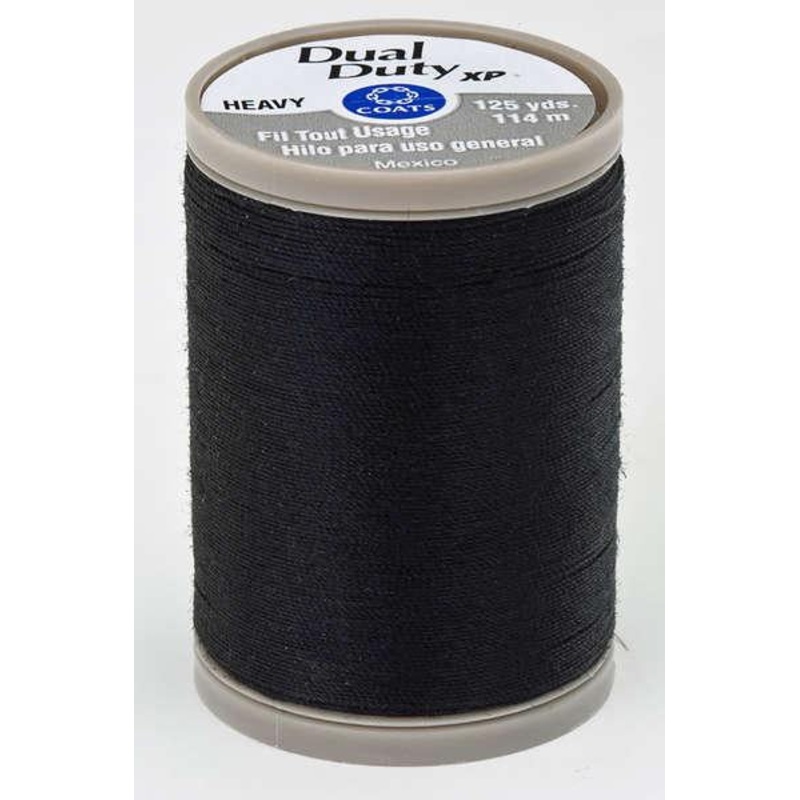 Dual Duty XP Heavy Thread size 40 125 yds Black – S9500900
